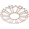 Ekena Millwork Augustus Wood Fretwork Pierced Ceiling Medallion, Cherry, 36"OD x 12 5/8"ID x 3/8"T CMWP36X36X0375AUCH - alternate 3